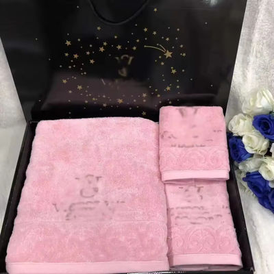 가정 및 호텔 35*75cm 70*140cm 폴리에스터 수건 세트 호텔 욕실용 욕실 수건