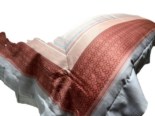 호텔 침대 의복 4 PC 이집트 면 침대 시트 현대 패치워크 패턴