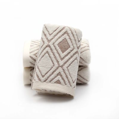 홈 스파 35*75 사이즈 럭셔리 embroidered 줄무늬 패턴 목욕 휴지 세트 호텔 휴지