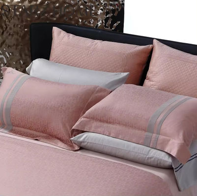 60년대 직물 수 100% 면공 4개 침대 실 Bed Set Bed Linen Set with Comforter Bed Cover