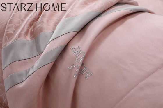 60년대 직물 수 100% 면공 4개 침대 실 Bed Set Bed Linen Set with Comforter Bed Cover