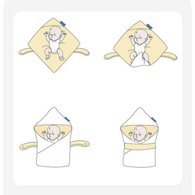 클래스 A 면화 출산 가방 얇은 만화 잡기 베이비 스웨일 담요 덮개 담요 사각형