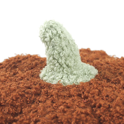 20cm 단색 고추 모양의 장식용 베개 마이크로 섬유 채용으로 된 쿠션
