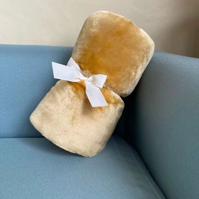 집 및 사무실 장식용 폴리에스터 단색 산호 솜 담요