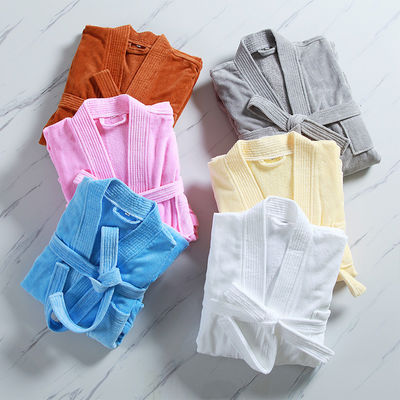 300-400g 유니섹스 면 셔츠 수건 피자마 스파 바지 바지 바지 전문