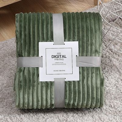 편안 하고 평화로운 연습 을 위해 고급스러운 산호 모서리 요가 덮개 담요