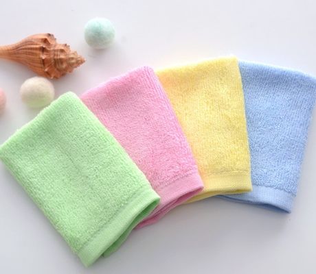부드럽고 흡수성 있는 대나무 섬유 아름다움 손수건 얼룩무늬 기름 없는 청소 모든 연령대