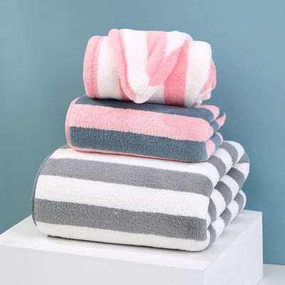 두꺼운 산호  Velvet Beach Towel 32*32cm/ 35*75cm/ 70*140cm/ 호텔 손님용 맞춤형
