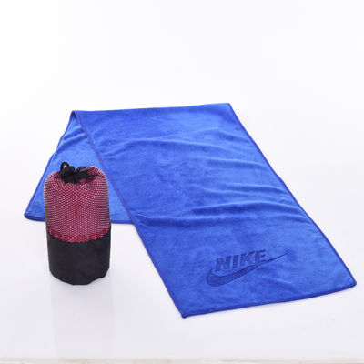 30*110cm 사용자 지정 로고 체육관 수건 마이크로 섬유로 만든 땀 흡수 및 빠른 건조