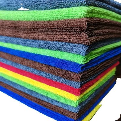 80% 폴리에스터 20% 폴리아마이드 40*40cm 300gm 자동차 및 부엌 청소용 마이크로 섬유 수건