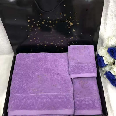 가정 및 호텔 35*75cm 70*140cm 폴리에스터 수건 세트 호텔 욕실용 욕실 수건