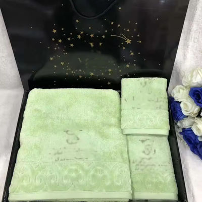 가정 및 호텔 35*75cm 70*140cm 폴리에스터 수건 세트 호텔 욕실용 욕실 수건