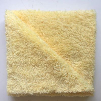 16 x 16 평방 비행기에 맞춤형 두꺼운 플러시 엣지없는 마이크로 섬유 자동차 청소 천