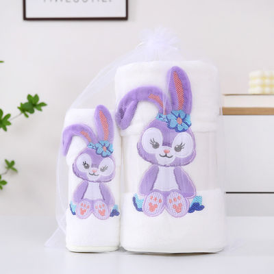 두꺼운 폴리에스터 델루 수건 부드럽고 빠르게 건조하고 물 흡수