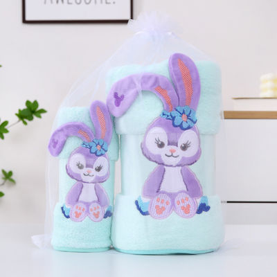 두꺼운 폴리에스터 델루 수건 부드럽고 빠르게 건조하고 물 흡수