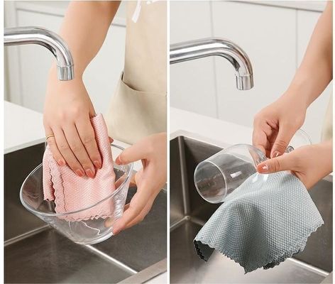 모든 연령층의 부엌 청소 닦는 헝가리 흔적 없이 기름 없이 탈모 없이 물 흡수