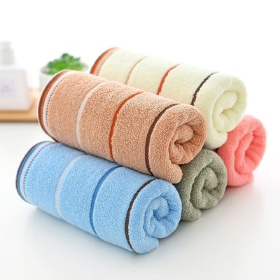 어린이 연령층 목화 수직 가구 수건 흡수용 부드러운 얼굴 세탁 천