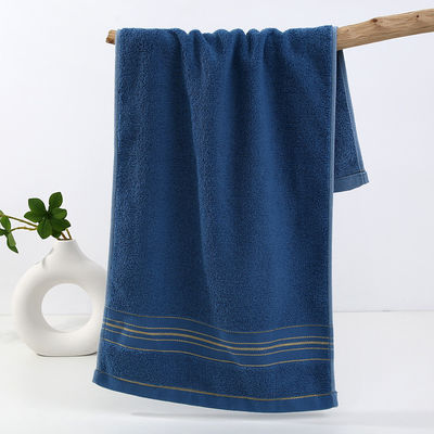 100% 면화 직물 얼굴 수건 35*75cm 빠른 건조 흡수 수건 성인용 100g-120g