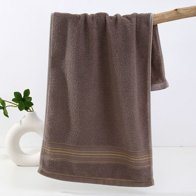 100% 면화 직물 얼굴 수건 35*75cm 빠른 건조 흡수 수건 성인용 100g-120g