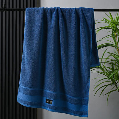 호텔 수건 세트 럭셔리 embroidered 두꺼운 줄무늬 패턴 Jacquard 목욕 수건 세트 호텔