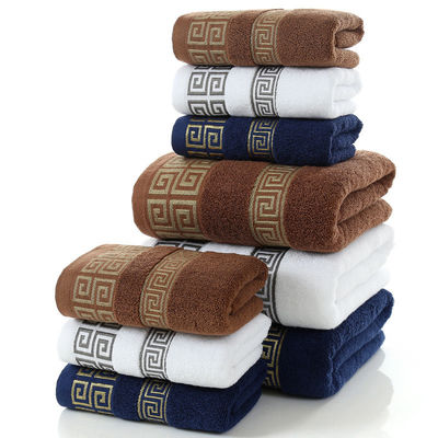 가늘어진 흡수성 3pcs/1set 가구 가구 가구 호텔 선물 지속가능한 100% 면화 천