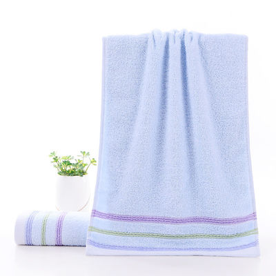 부드럽고 흡수성 600gm 이집트 면화 고급 호텔 목욕용 평면 흰색 얼굴 수건