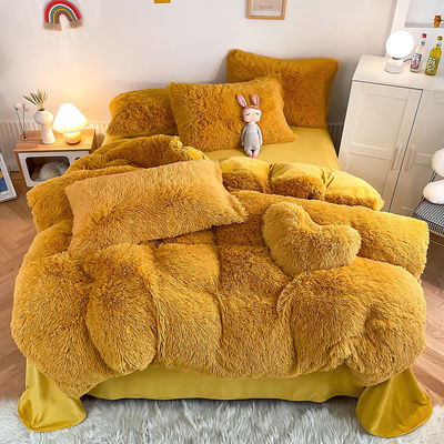 'Ins Moss Green Luxury Shaggy Warm Mink Velvet Crystal Bedding Set for Winter Bed Linen' '겨울 침대 가죽 세트' 'Ins Moss Green Luxury Shaggy Warm Mink Velvet Crystal Bedding Set for Winter Bed Linen' '겨울 침대 가죽 세트'