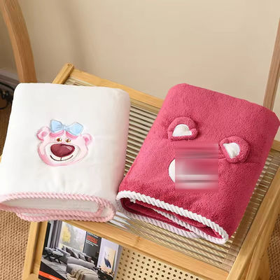 폴리에스터/ 면화 2PCS 바닷가 세트를위한 두꺼운 목욕 툴 세트