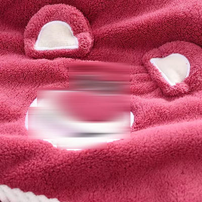 폴리에스터/ 면화 2PCS 바닷가 세트를위한 두꺼운 목욕 툴 세트