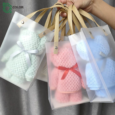 최고의 선물 개인 레이블 귀여운 곰 샤워 마이크로 섬유 부드러운 선물 세트 얼굴 수건 35*75cm