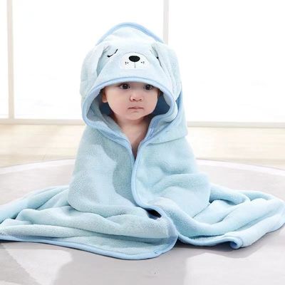 애니메이션 동물 아이 부드러운 마이크로 섬유 산호 모피 모피 목욕 휴지 소년과 소녀