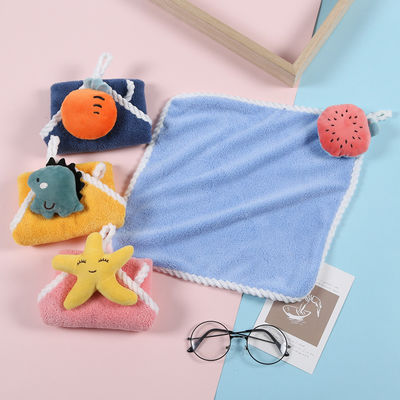 25*25cm 다채색 산호  Velvet Hand Wipes for Soft Absorbent Kitchen Hanging Towel 25*25cm 다채색 산호  Velvet Hand Wipes for Soft Absorbent Kitchen Hanging Towel