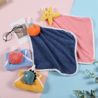 25*25cm 다채색 산호  Velvet Hand Wipes for Soft Absorbent Kitchen Hanging Towel 25*25cm 다채색 산호  Velvet Hand Wipes for Soft Absorbent Kitchen Hanging Towel