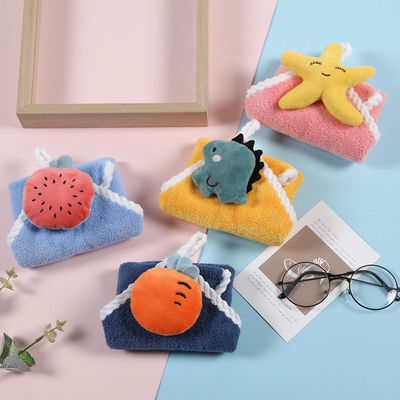 25*25cm 다채색 산호  Velvet Hand Wipes for Soft Absorbent Kitchen Hanging Towel 25*25cm 다채색 산호  Velvet Hand Wipes for Soft Absorbent Kitchen Hanging Towel
