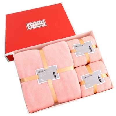 맞춤형 침실 세트 디자인 두꺼운 산호 모피 부드러운 흡수 얼굴 수건 욕실 세트