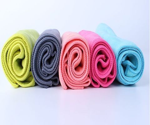 사용자 지정 로고 마이크로 섬유 스포츠 수건 빠른 건조 및 흡수 야외 활동