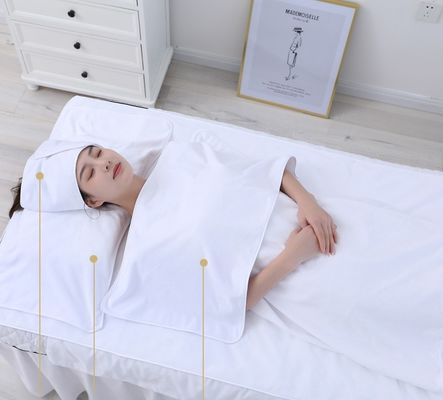 얼굴 청소와 고급 스파 치료를 위해 완벽한 5 조각 마이크로 섬유 욕조 세트