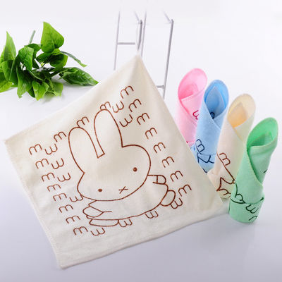 부엌 마이크로 섬유 어린이 수건 25*25cm 부드러운 흡수성 청소 수건 어린이용