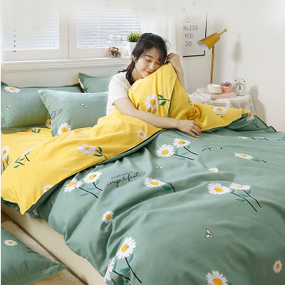 위장 세트 맞춤형 피부 친화적 인 시트 세트 침대 King Size 디자이너 침대 세트