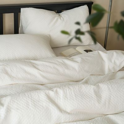 순수한 면화 4개 세트 A급 고급 비백되지 않은 피부 친화적인 엄마와 아기