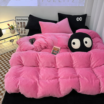 튼튼하고 따뜻한 4Pcs 세트 가을과 겨울 침대용