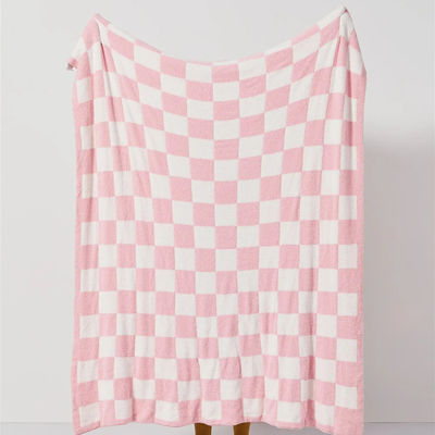 기능적 embroidered 던지기 담요 100% 폴리에스테르 가을 겨울 침대 소파 QPG