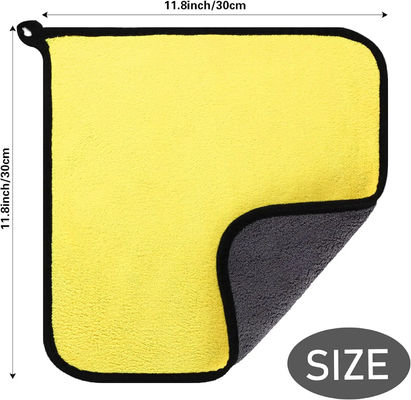 30*30cm 마이크로 섬유 자동차 청소 수건 값비싼 청소 제품에 작별 인사를 합니다.