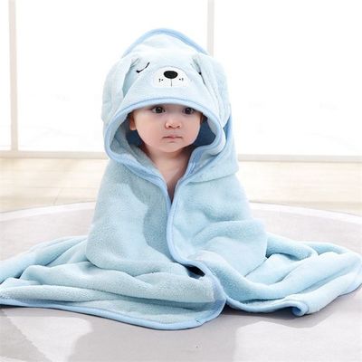 맞춤형 어린이 바드 로브 세트 부드럽고 흡수성 모자 수건 아기용