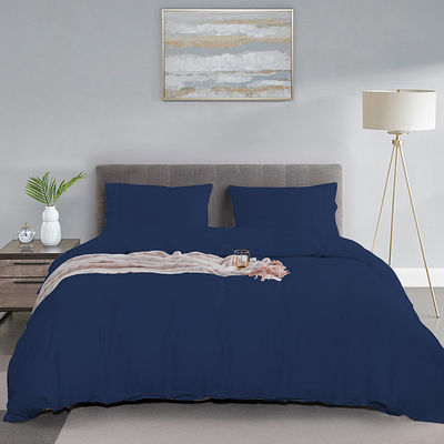 천연 Bambu Fiber Sheet Set 60s 300tc 3 pcs 베개 케이프 듀엣 커버 킹 퀸 침대