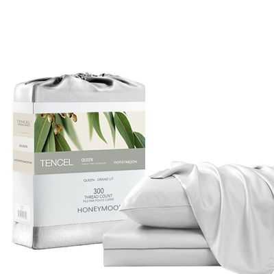 일반 염색 목화 리오셀 300T 시트 웨딩 침대 의자에 고급 부드러운
