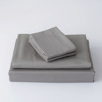 300TC 대나무 침대 시트 고급 침대 세트를위한 표준 크기 및 단단한 패턴