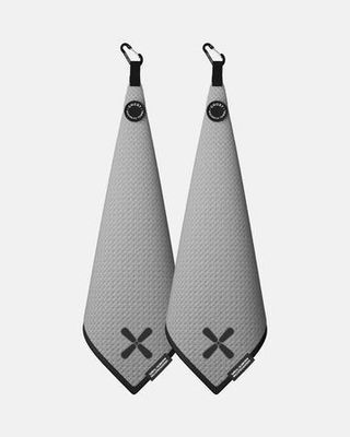 18x18 인치 솔리드 컬러 골프 수건 자석 와플 마이크로 섬유 수건 자석