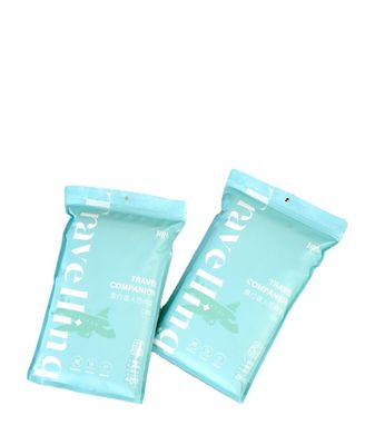 직물 없는 4 in 1 침대 시트 여행용 40 직물 카운트 일회용 시트 병원